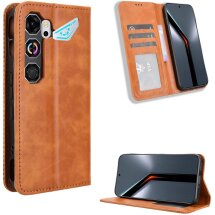 Чехол-книжка Deexe Retro Style для ZTE Nubia Neo 5 GT - Brown: фото 1 из 19