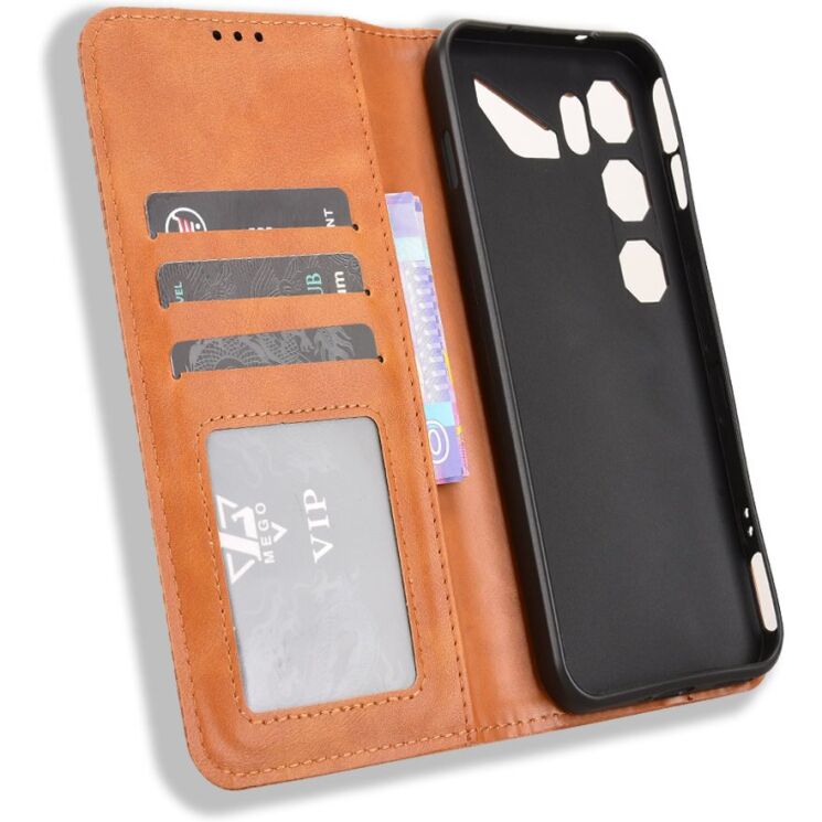 Чехол-книжка Deexe Retro Style для ZTE Nubia Neo 5 GT - Brown (432001Z) Чехол-книжка Deexe Retro Style для ZTE Nubia Neo 5 GT - Brown: фото 4 из 19