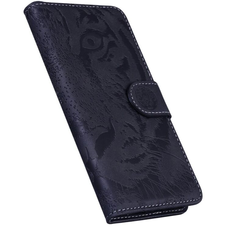 Чехол-книжка Deexe Tiger для Realme C75 - Black: фото 4 из 7