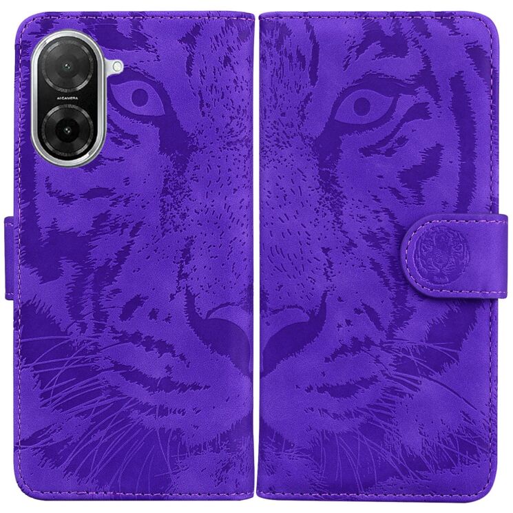 Чехол-книжка Deexe Tiger для Xiaomi Redmi A5 (European Version) - Purple: фото 1 из 7