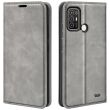 Чехол-книжка Deexe Wallet Case для ZTE Blade A52 - Grey (305202H)