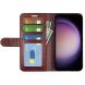 Чохол-книжка Deexe Wallet Style для Samsung Galaxy S23 FE - Brown (334415Z). Фото 2 з 7