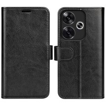 Чехол-книжка Deexe Wallet Style для Xiaomi Poco F6 - Black: фото 1 из 7