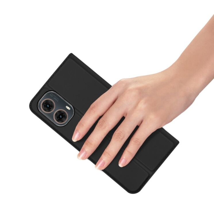 Чехол-книжка DUX DUCIS Skin Pro для Motorola Moto G85 - Blue: фото 7 из 10