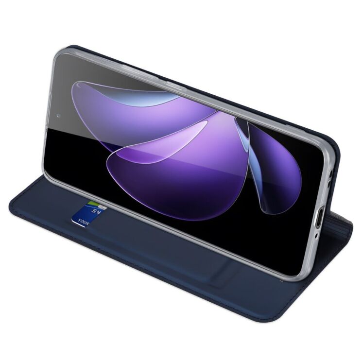 Чехол-книжка DUX DUCIS Skin Pro для OPPO Reno 13 Pro 5G - Blue: фото 3 из 11