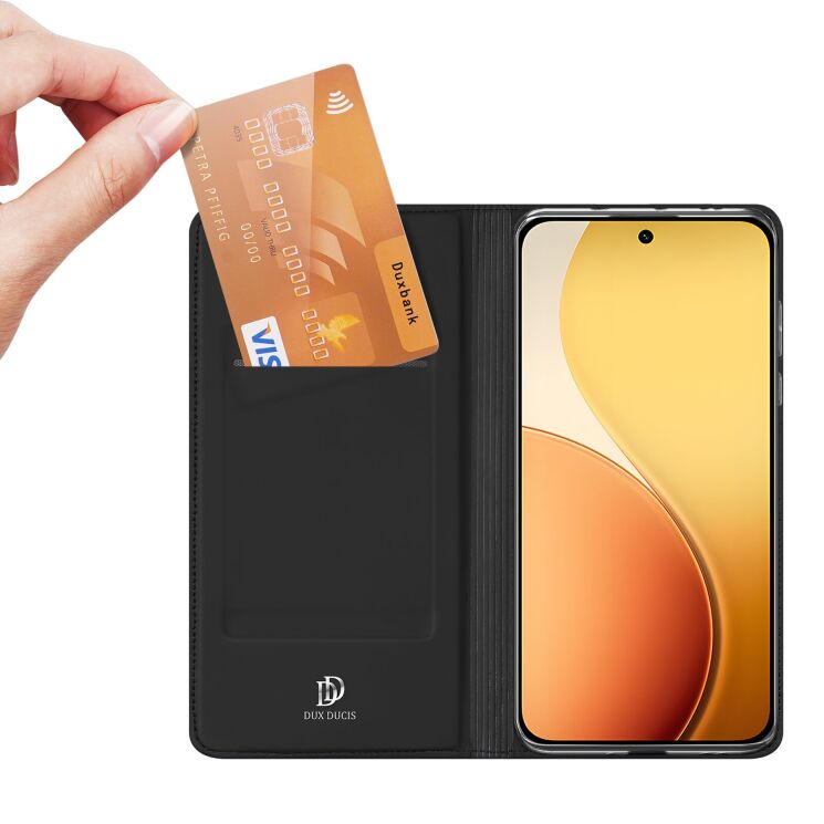 Чохол-книжка DUX DUCIS Skin Pro для OPPO Reno 14 5G - Black: фото 6 з 11