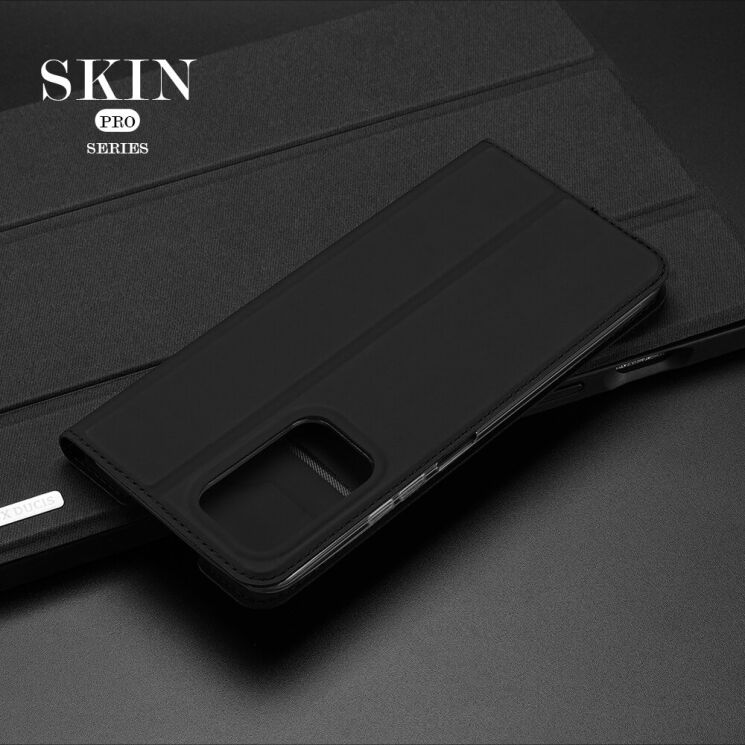Чехол-книжка DUX DUCIS Skin Pro для Xiaomi Redmi Note 10 Pro - Blue: фото 10 из 15