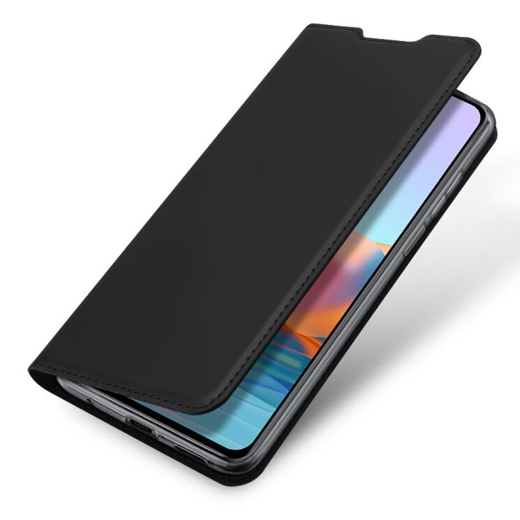 Чехол-книжка DUX DUCIS Skin Pro для Xiaomi Redmi Note 10 Pro - Black: фото 3 из 15