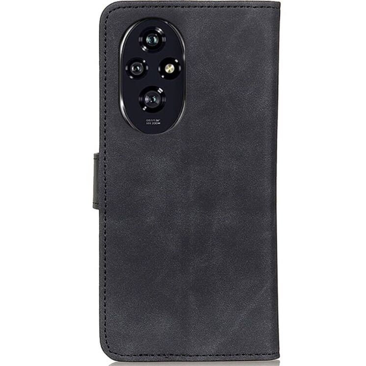 Чохол-книжка KHAZNEH Retro Wallet для Honor 200 - Black: фото 5 з 9