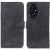 Чехол-книжка KHAZNEH Retro Wallet для Honor 200 - Black: фото 1 из 9
