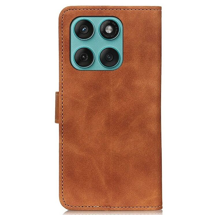 Чехол-книжка KHAZNEH Retro Wallet для Motorola Edge 60 / Edge 60 Pro / Edge 60 Fusion - Brown: фото 5 из 8