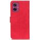 Чохол-книжка KHAZNEH Retro Wallet для Motorola Moto G55 - Red (366116R). Фото 5 з 8