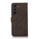 Чехол-книжка KHAZNEH Retro Style для Samsung Galaxy S21 FE (G990) - Brown (230601Z). Фото 4 из 9