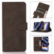 Чехол-книжка KHAZNEH Retro Style для Samsung Galaxy S21 FE (G990) - Brown (230601Z)
