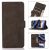 Чехол-книжка KHAZNEH Retro Style для Samsung Galaxy S21 FE (G990) - Brown: фото 1 из 9