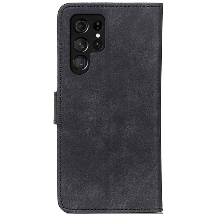 Чехол-книжка KHAZNEH Retro Wallet для Samsung Galaxy S24 Ultra - Black: фото 5 из 9