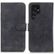 Чехол-книжка KHAZNEH Retro Wallet для Samsung Galaxy S24 Ultra - Black (343300B). Фото 1 из 9