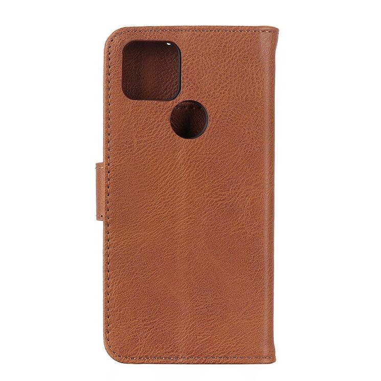 Чохол-книжка KHAZNEH Wallet Cover для Google Pixel 5a - Brown: фото 2 з 8