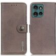 Чехол-книжка KHAZNEH Wallet Cover для Motorola Edge 50 - Khaki (368504K)