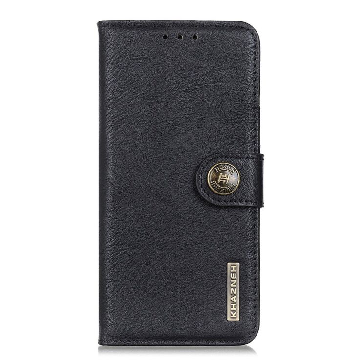 Чехол-книжка KHAZNEH Wallet Cover для Motorola Moto G100 - Black: фото 4 из 7