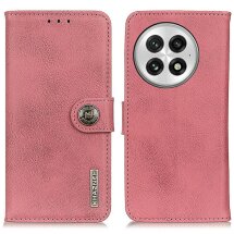 Чехол-книжка KHAZNEH Wallet Cover для OnePlus 13 - Pink: фото 1 из 8