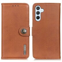 Чехол-книжка KHAZNEH Wallet Cover для Samsung Galaxy A36 (A366) - Brown: фото 1 из 8
