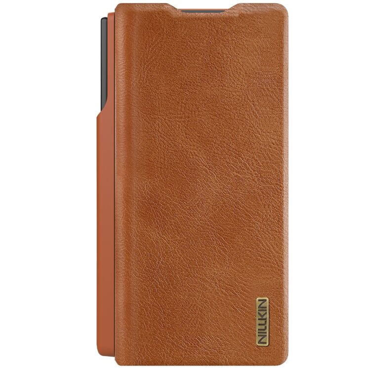 Чохол-книжка NILLKIN Qin Pro Series (FF) для Samsung Galaxy Fold 7 - Brown: фото 4 з 21