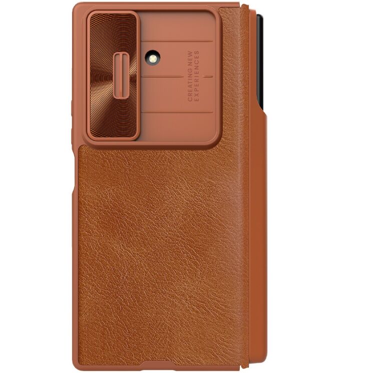 Чохол-книжка NILLKIN Qin Pro Series (FF) для Samsung Galaxy Fold 7 - Brown: фото 5 з 21