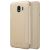 Чехол-книжка NILLKIN Sparkle Series для Samsung Galaxy J4 2018 (J400) - Gold: фото 1 из 16