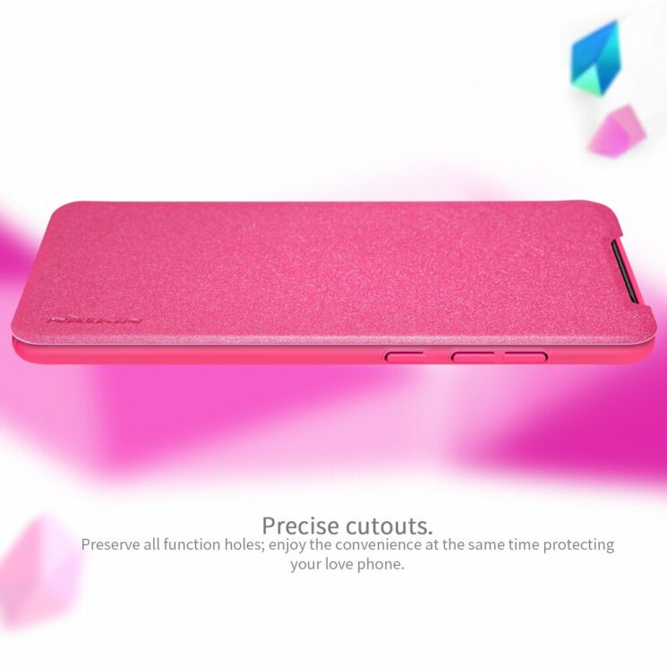 Чехол-книжка NILLKIN Sparkle Series для Xiaomi Mi 9 - Black: фото 11 из 15