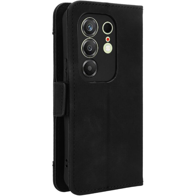 Чохол-книжка з кишеньками Deexe Wallet Stand для TECNO Camon 50 - Black: фото 7 з 15