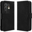 Чохол-книжка з кишеньками Deexe Wallet Stand для TECNO Camon 50 - Black (386325B)