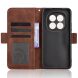 Чехол-книжка с карманами Deexe Wallet Stand для Xiaomi Redmi Note 15 Pro Plus / Poco M8 Pro 5G - Brown (404716Z). Фото 4 из 17