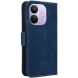 Чехол-книжка с карманами Deexe Wallet Stand для Xiaomi Redmi Note 17 Pro - Blue (429505L). Фото 7 из 17