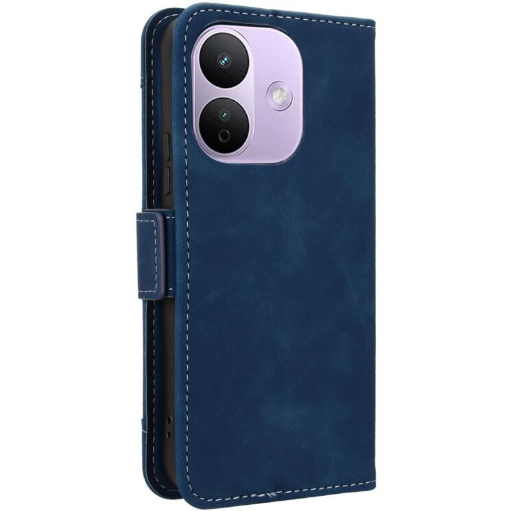 Чехол-книжка с карманами Deexe Wallet Stand для Xiaomi Redmi Note 17 Pro - Blue (429505L) Чехол-книжка с карманами Deexe Wallet Stand для Xiaomi Redmi Note 17 Pro - Blue: фото 7 из 17