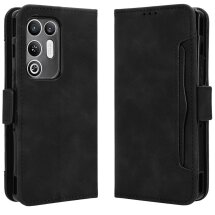 Чехол-книжка с карманами Deexe Wallet Stand для ZTE Nubia Red Magic 11 Air - Black: фото 1 из 16