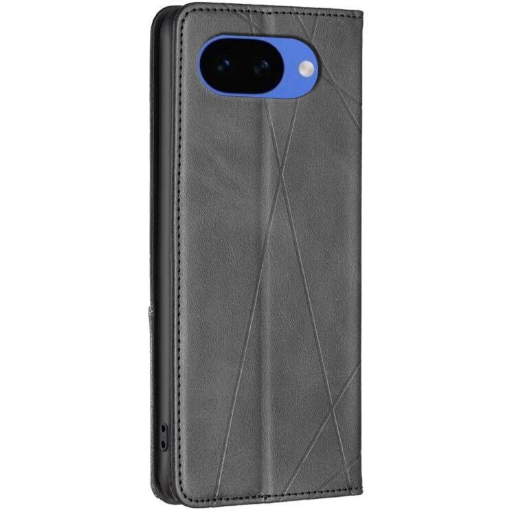 Чехол-книжка с карманами UniCase Geometric Pattern для Google Pixel 10a - Black: фото 3 из 10