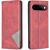 Чехол-книжка с карманами UniCase Geometric Pattern для Google Pixel 11 Pro XL - Red: фото 1 из 12