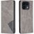 Чехол-книжка с карманами UniCase Geometric Pattern для OPPO Reno 16 / 16 Pro - Grey: фото 1 из 10