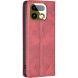 Чехол-книжка с карманами UniCase Geometric Pattern для Realme 16 Pro Plus - Red (428519R). Фото 3 из 10