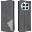 Чехол-книжка с карманами UniCase Geometric Pattern для Xiaomi Redmi Note 15 Pro 5G - Black (405062B)