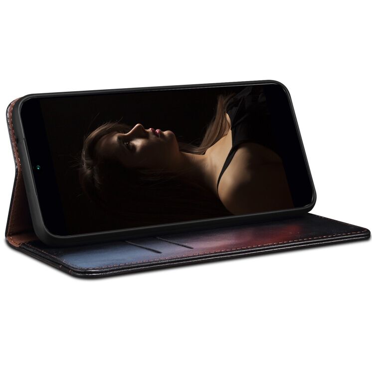 Чехол-книжка с карманами UniCase Leather Wallet для Samsung Galaxy S26 (S942) - Black: фото 3 из 8