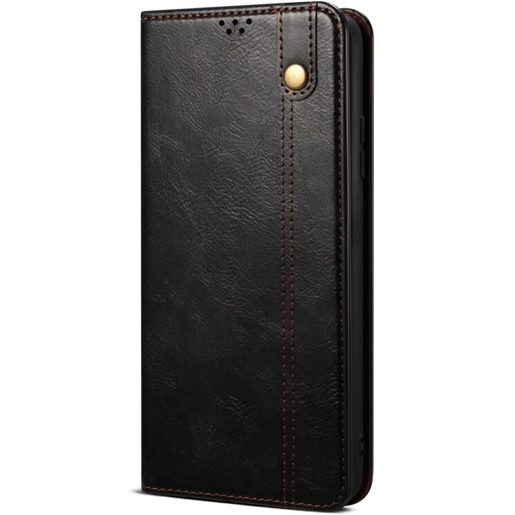 Чехол-книжка с карманами UniCase Leather Wallet для Samsung Galaxy S26 (S942) - Black: фото 5 из 8