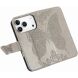 Чохол-книжка з малюнком UniCase Butterfly Pattern для iPhone 18 Pro / 17 Pro - Grey (423624H). Фото 4 з 9