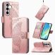 Чехол-книжка с рисунком UniCase Butterfly Pattern для Samsung Galaxy A57 (A576) - Rose Gold (406142RG). Фото 5 из 10