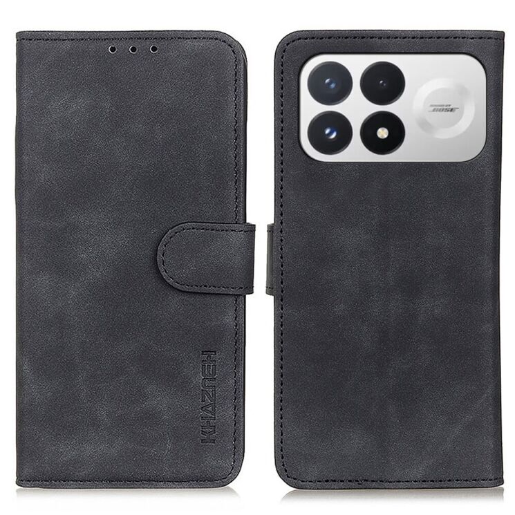 Чехол-книжка с застежкой KHAZNEH Retro Wallet для Xiaomi Poco F9 Pro - Black (430134B) Чехол-книжка с застежкой KHAZNEH Retro Wallet для Xiaomi Poco F9 Pro - Black: фото 1 из 9