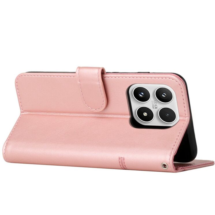 Чохол-книжка з застібкою UniCase Jet Cover для Xiaomi 17 - Rose Gold: фото 2 з 10