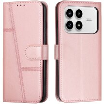 Чохол-книжка з застібкою UniCase Jet Cover для Xiaomi Poco F8 Pro - Rose Gold: фото 1 з 10