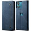 Чехол-книжка UniCase Jeans Wallet для Motorola Edge 40 Neo - Blue (340028L)