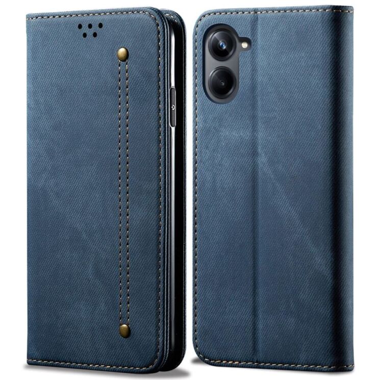 Чехол-книжка UniCase Jeans Wallet для Samsung Galaxy A06 (A065) - Blue: фото 1 из 6